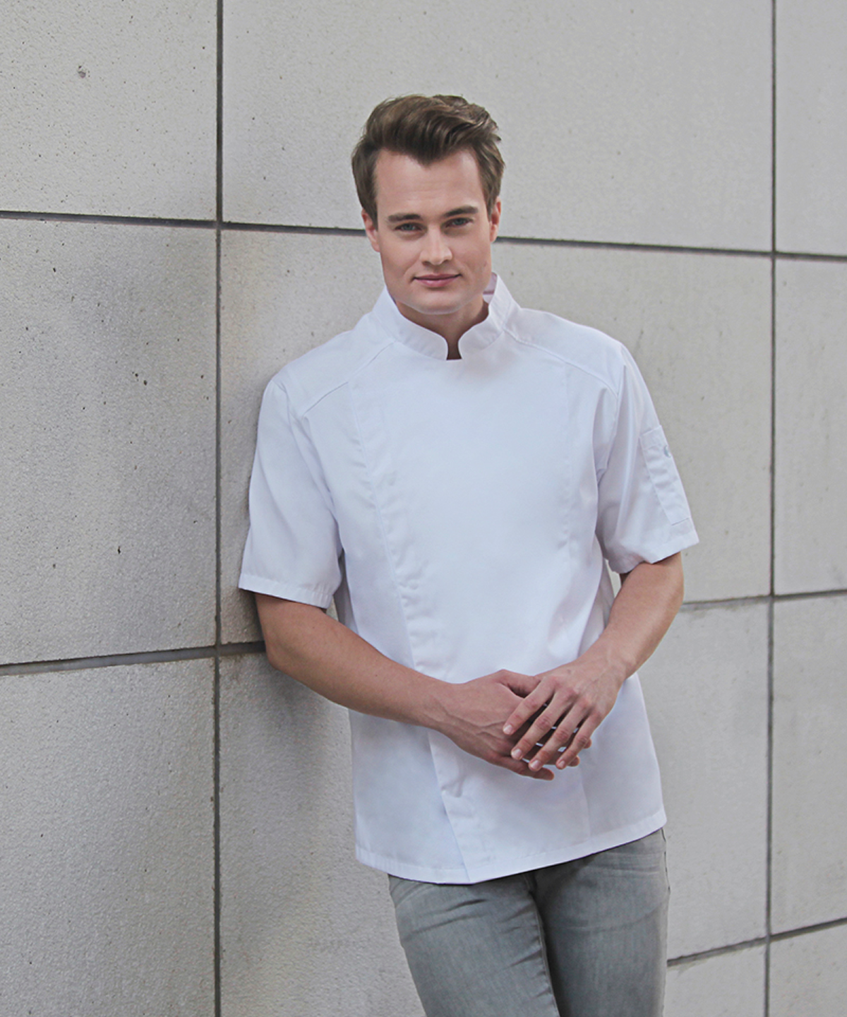 Short-Sleeve Chef Jacket