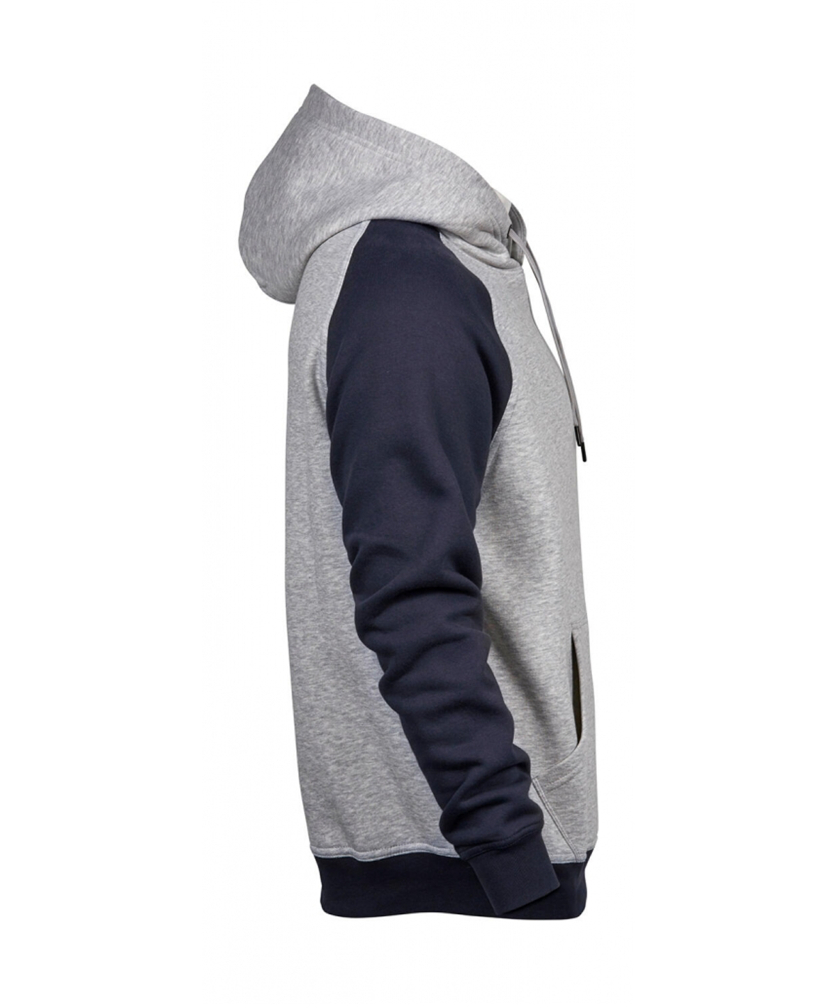 Two-Tone Hooded Sweatshirt