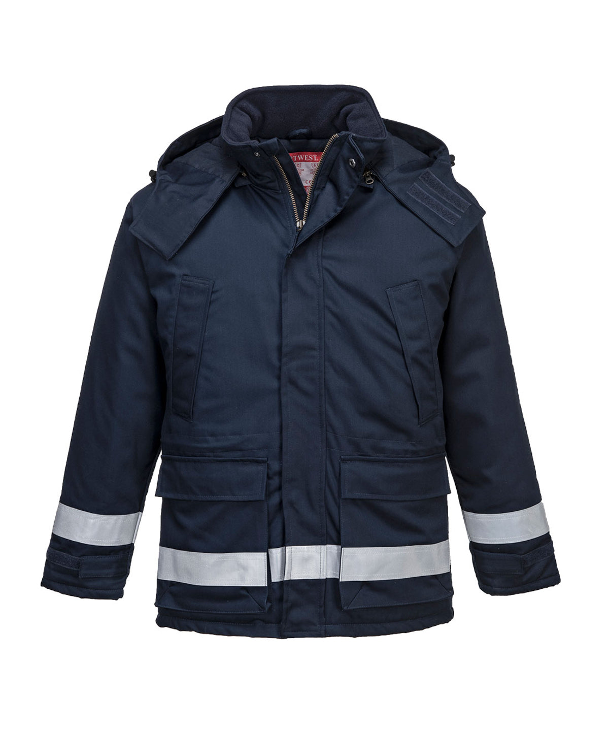 Portwest FR Antistatische Winterjas Marine