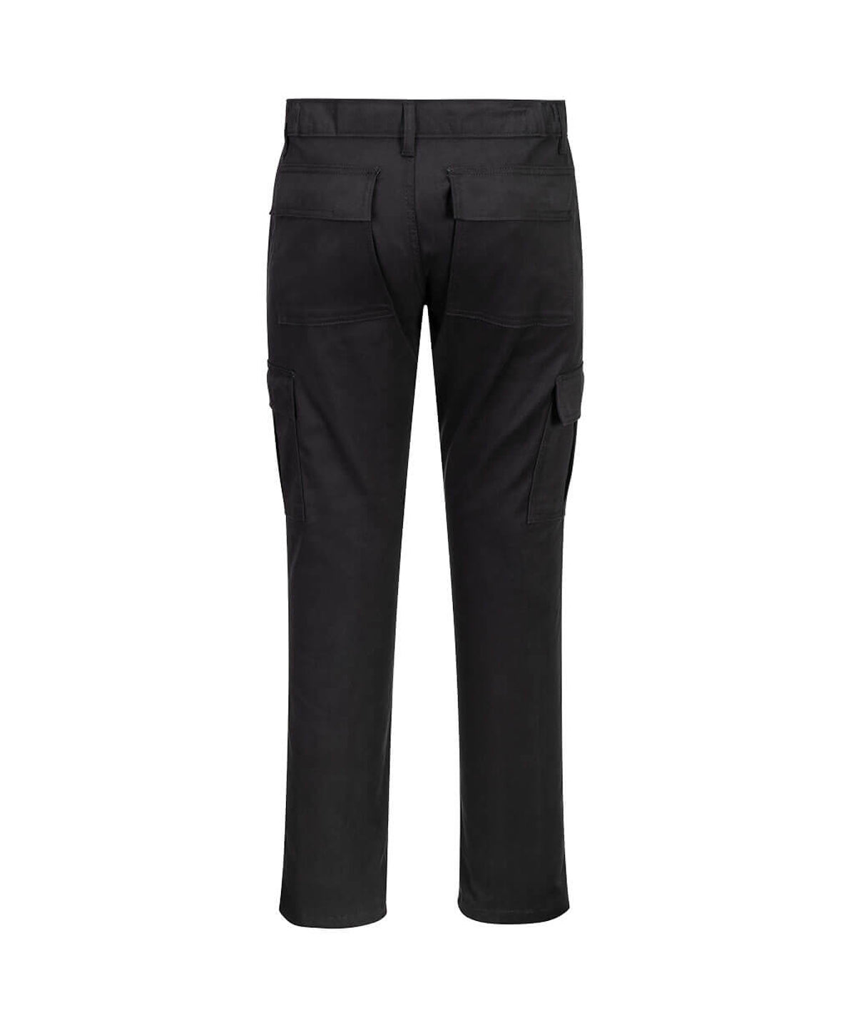 Portwest Stretch Slim Fit Combat Broek Zwart