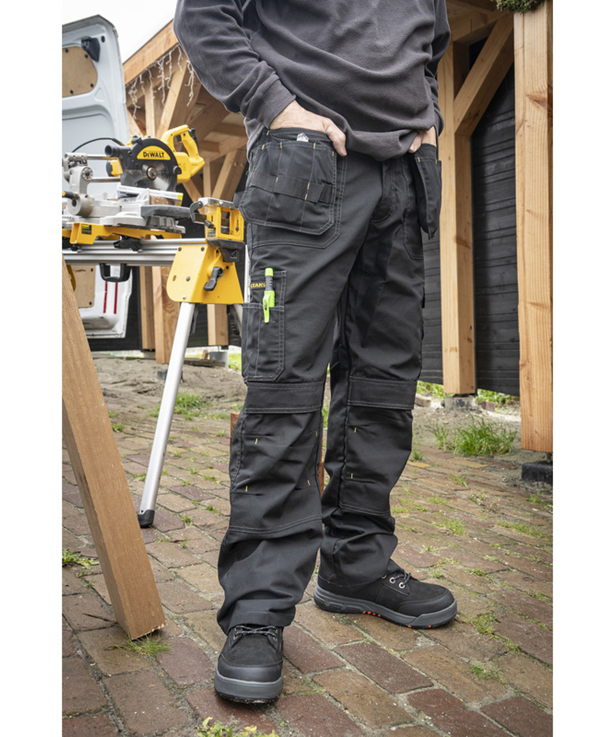 Stanley Huntsville werkbroek met kniezakken