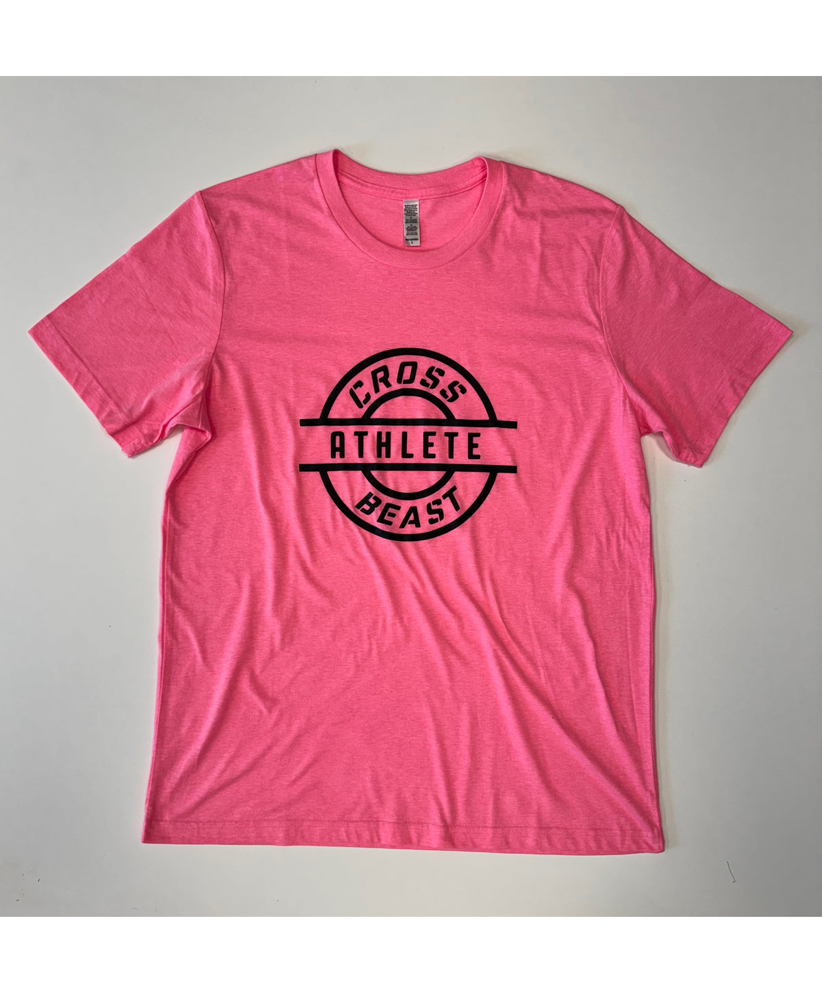 Crossbeast t-shirt heren roze