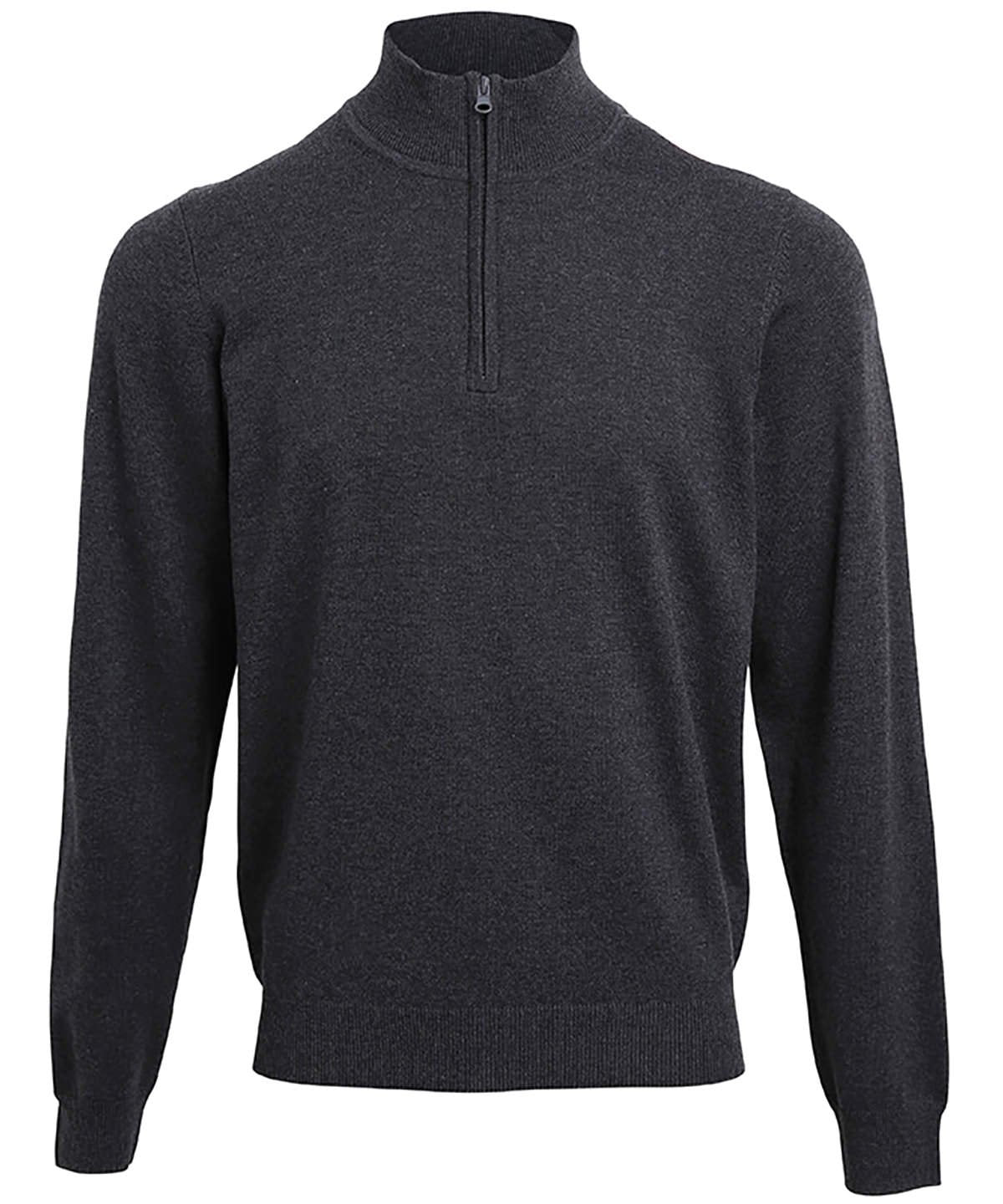 1/4 zip knitted sweater