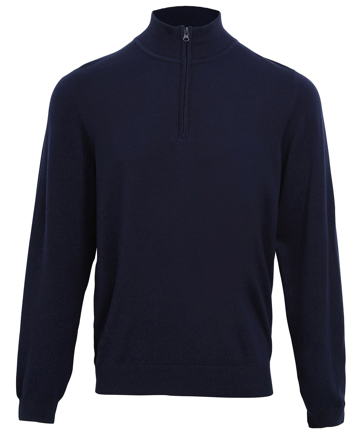 1/4 zip knitted sweater