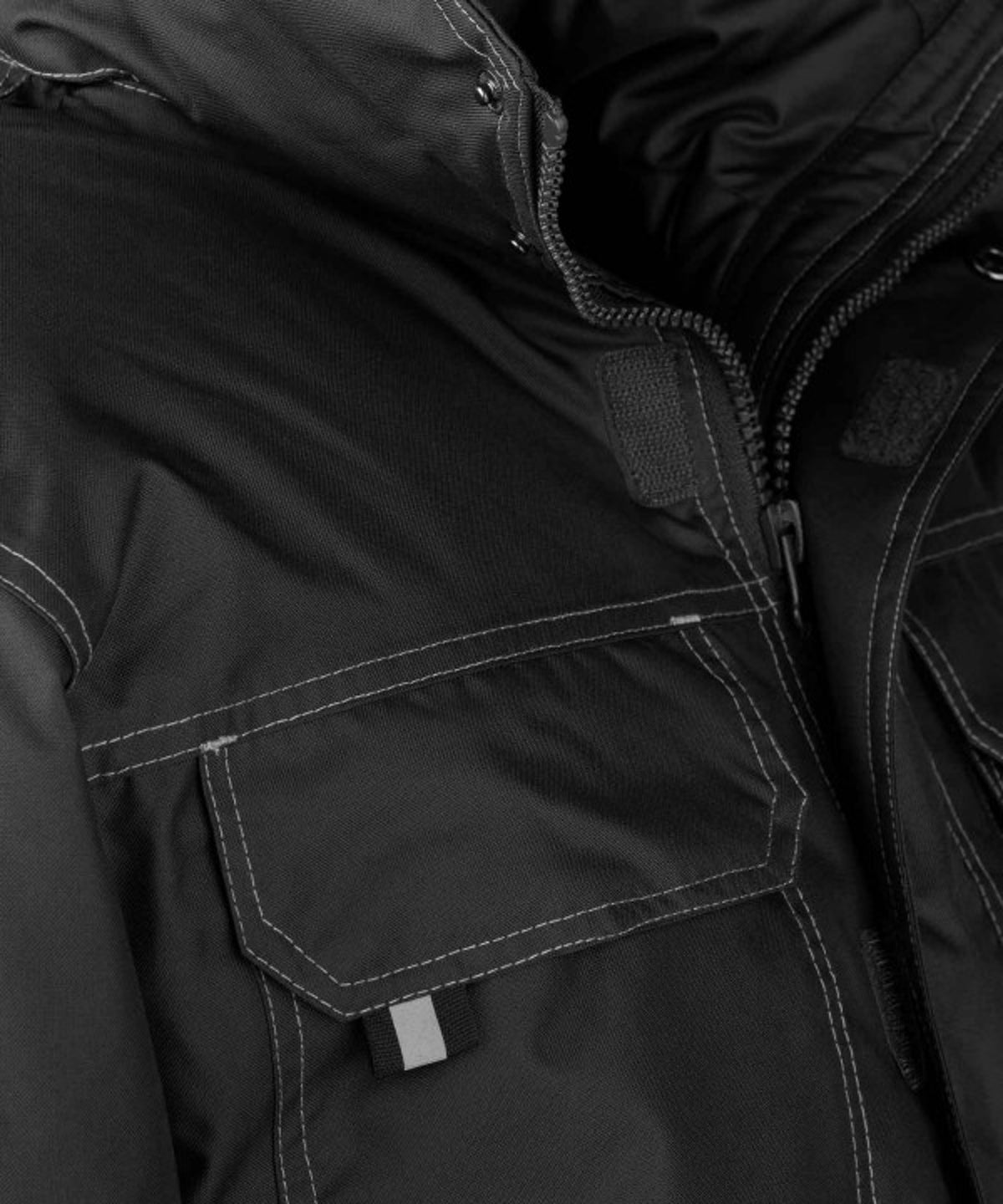 STORVIK - Parka Werkjas - CATON - Zwart