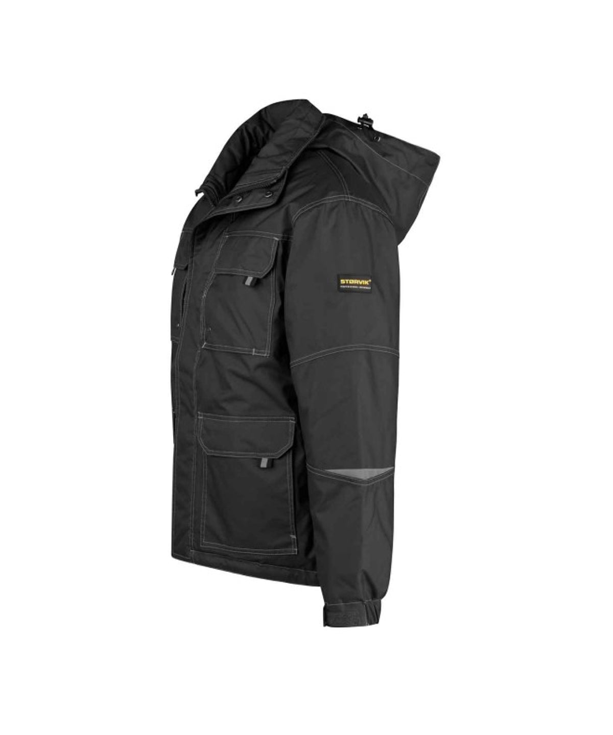 STORVIK - Parka Werkjas - CATON - Zwart