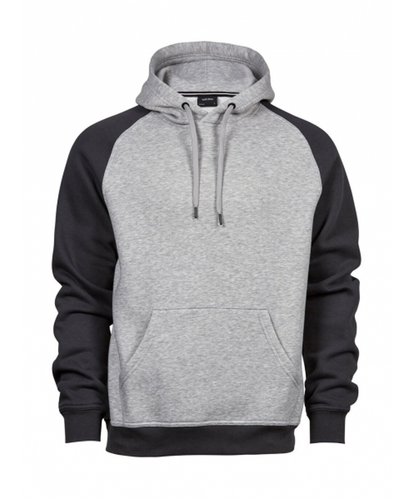 Two-Tone Hooded Sweatshirt