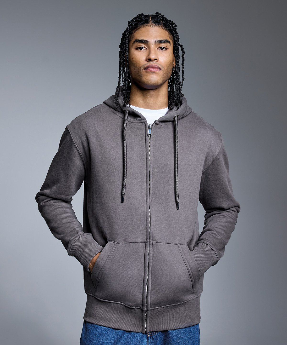 Men's full-zip hoodie