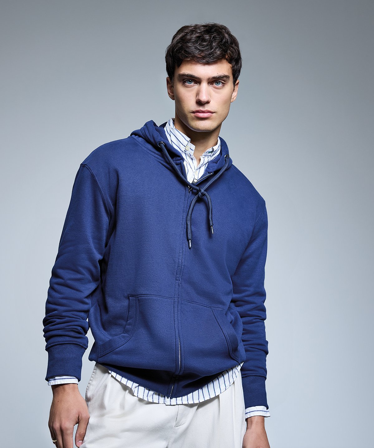 Men's full-zip hoodie