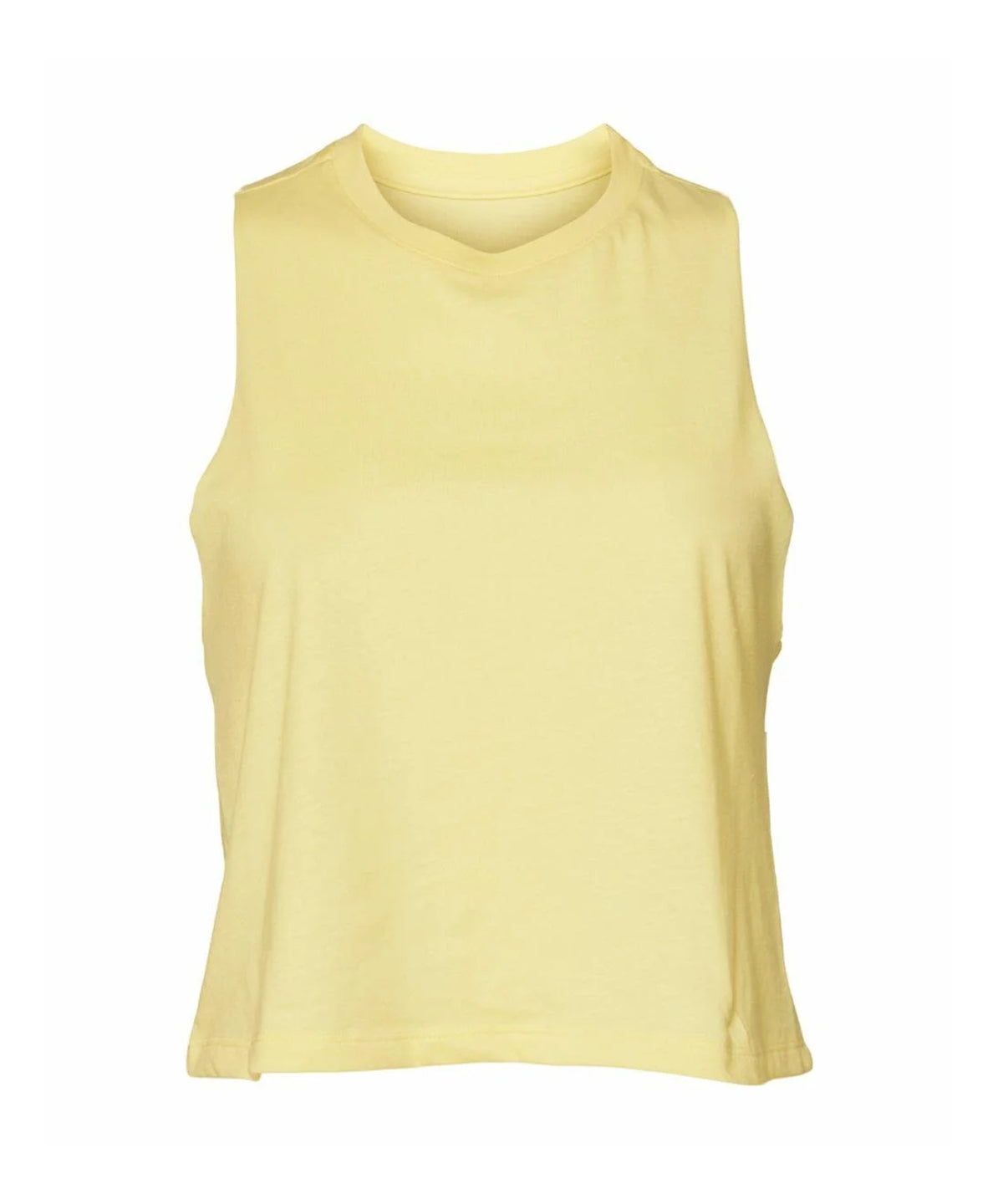 Women's racerback cropped tank