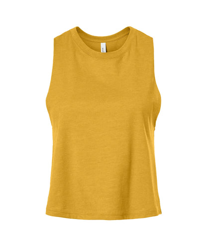 Women's racerback cropped tank