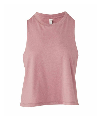 Women's racerback cropped tank