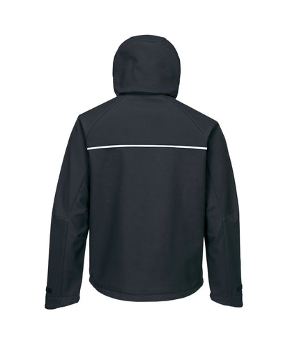 Portwest Softshell Jack Zwart/Geel