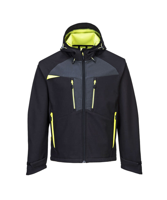 Portwest Softshell Jack Zwart/Geel