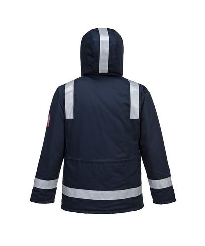 Portwest FR Antistatische Winterjas Marine