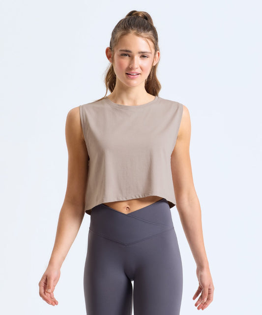 Women’s organic crop tank