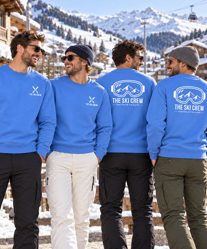 Wintersport sweaters unisex blauw