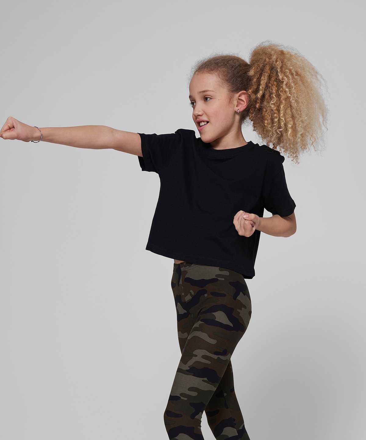 Meiden Cropped T-shirt