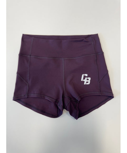 Crossbeast dames bootyshort paars