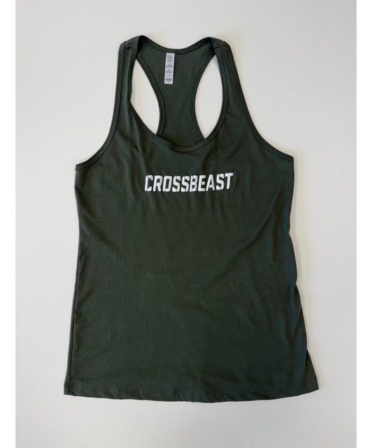 Crossbeast dames tanktop groen