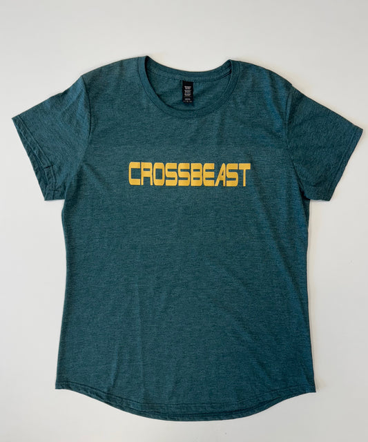 Crossbeast dames t-shirt groen