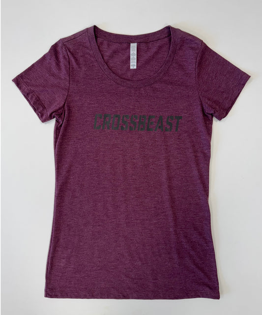 Crossbeast dames t-shirt paars