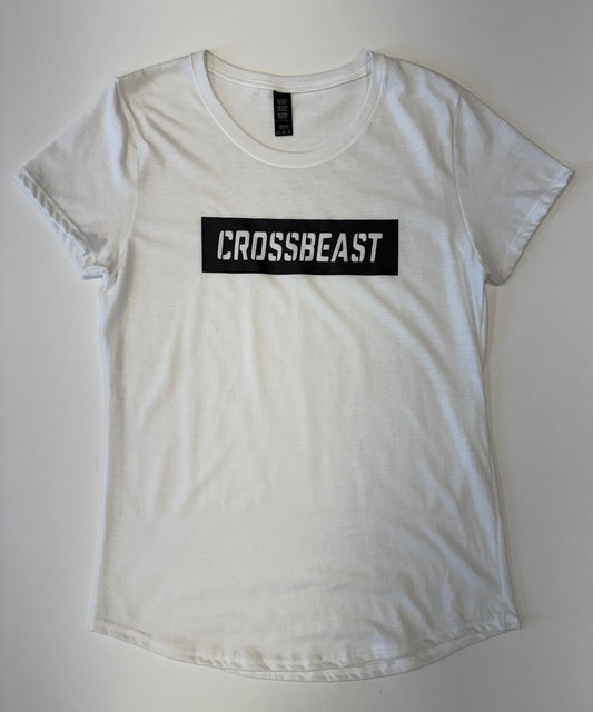 Crossbeast dames t-shirt wit