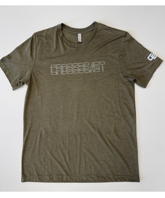 Crossbeast t-shirt heren groen