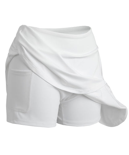 Spiro recycled women's fitness skort/broekrok