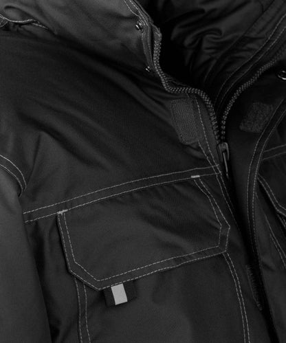 STORVIK - Parka Werkjas - CATON - Zwart