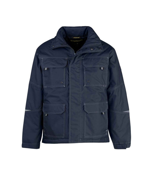 STORVIK - Parka Werkjas - CATON - Navy