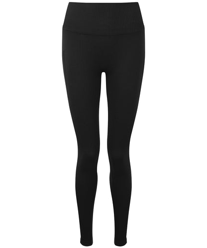 Women's ribbed seamless '3D fit' multi-sport leggings