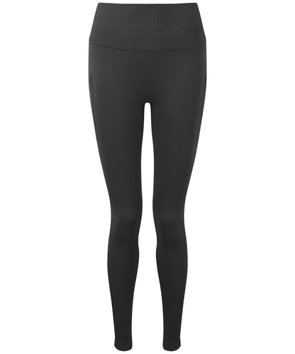 Women's ribbed seamless '3D fit' multi-sport leggings