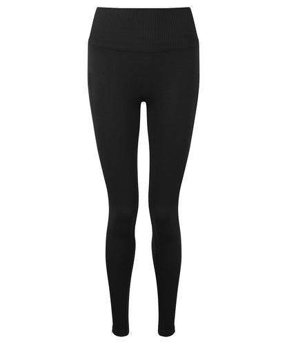 Women's ribbed seamless '3D fit' multi-sport leggings
