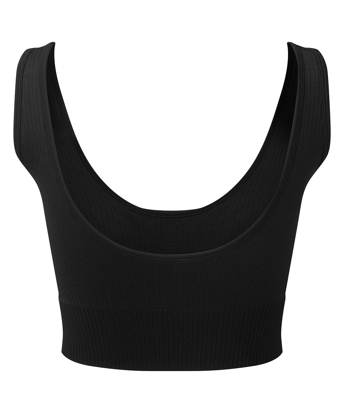 Women's ribbed seamless '3D fit' multi-sport bra