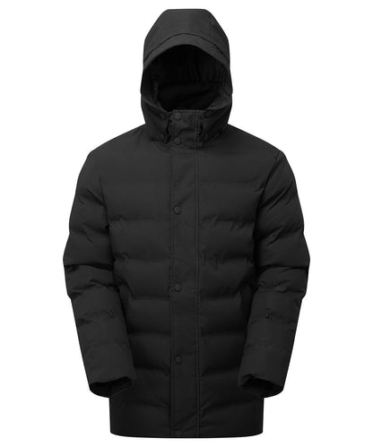 Men's recycled longline padded jacket