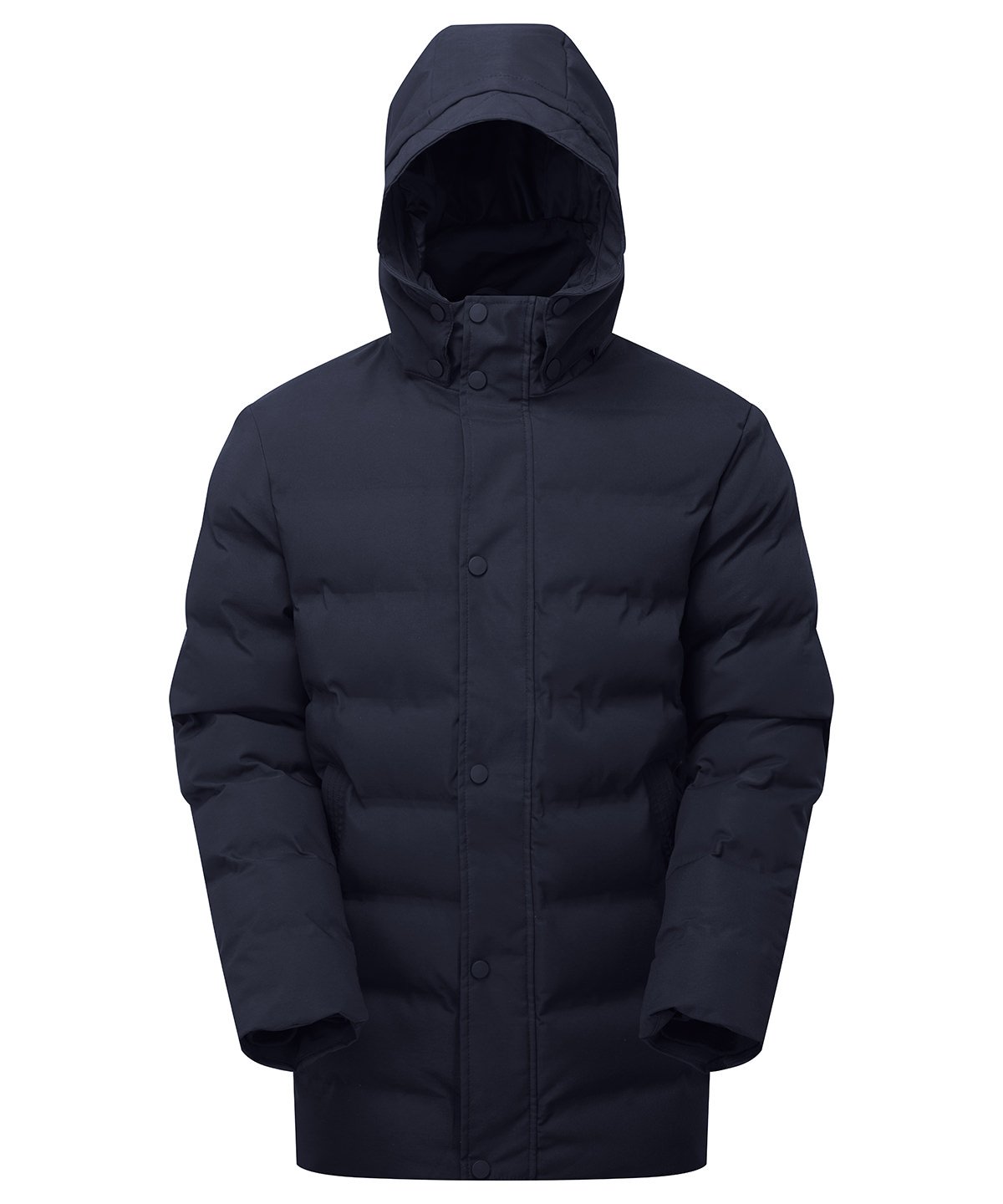 Men's recycled longline padded jacket