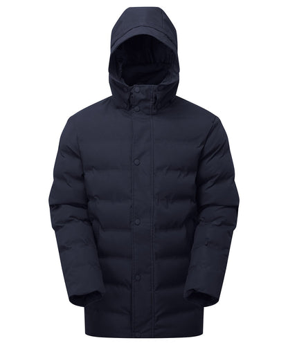 Men's recycled longline padded jacket