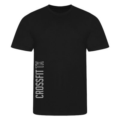 Heren T-shirt verticaal logo CF TX